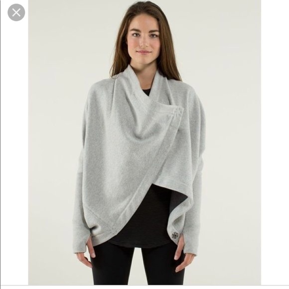 wrap sweatshirt